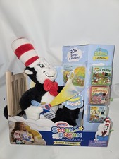 Story Dreamers Cat in The Hat Plush, Storytime, Books, Audio Play Character, ...