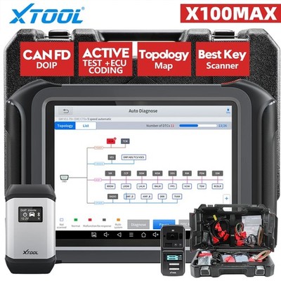 XTOOL X100 MAX All-System-Diagnosetool OBD2-Scanner Schlüsselprogrammierer