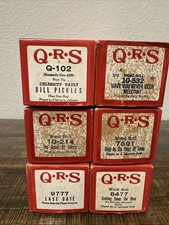 VINTAGE QRS WORD ROLL PIANO PLAYER MUSIC ROLLS LOT OF 6