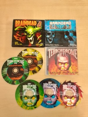 CD-Sammlung Gabba,Speedcore,Hardcore, Braindead, Terrordrome,Nordcore GmbH