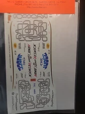 SLIXX DRAG RACING DECAL #1572 ARNIE BESWICK THE FARMER 69' GTO JUDGE