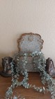 Vintage Gray Metal Wall Planter Decorative Storage Wall Decor French Country — photo 7