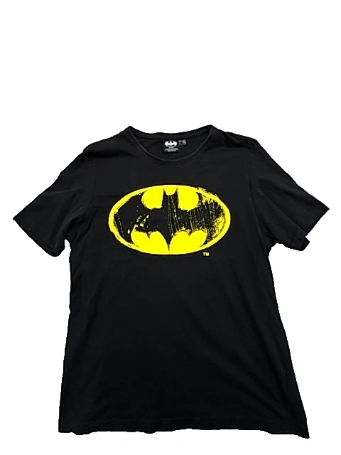 Camiseta negra con logotipo de Batman de DC Comics para hombre talla M... - Imagen 1 de 4