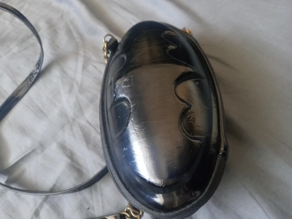 Bolso Bandolera Negro Moldeado Escuadrón Suicida DC Comics Batman con Logo de Murciélago Nuevo con Etiquetas Foto 2 de 4