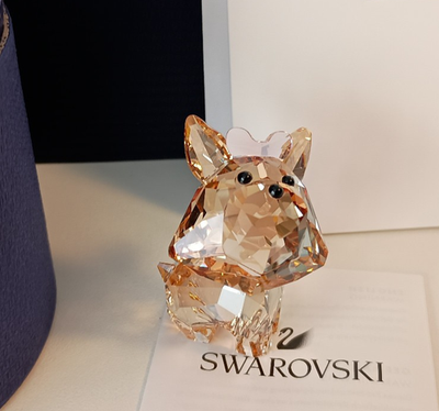 スワロフスキー『Puppy - Dixie（ヨークシャーテリア）』5063332 Swarovski yorkie puppy dog - Dixie the Yorkshire Terrier #5063332