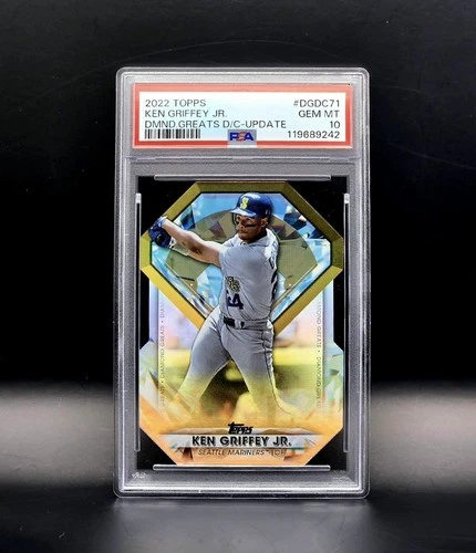 2022 Topps Update - Ken Griffey Jr. Die Cut - Diamond Greats PSA 10 GEM MINT