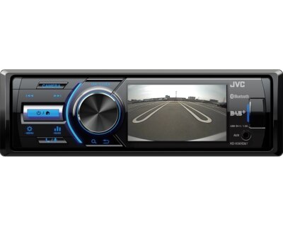 JVC KD-X561DBT 1 DIN Autoradio DAB+ Bluetooth 3 Zoll TFT-Farbdisplay USB 