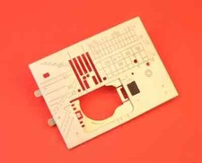 Stitch plate 859831 straight stitch plate for stitch plate for Elna, stitch plate for J