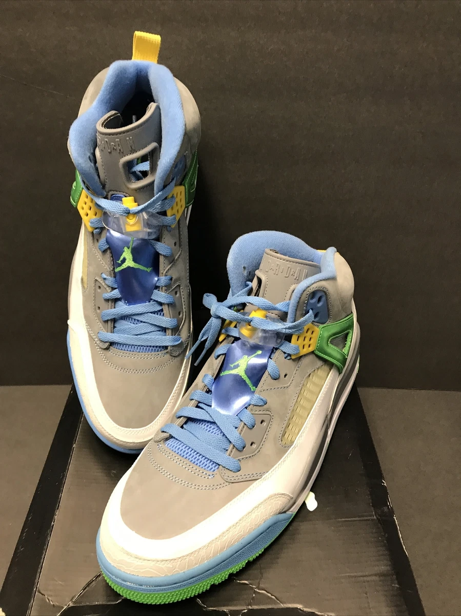 blue and yellow spizikes