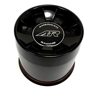 American Racing Gloss Black Wheel Center Hub Cap for 8Lug AR172 Baja ...