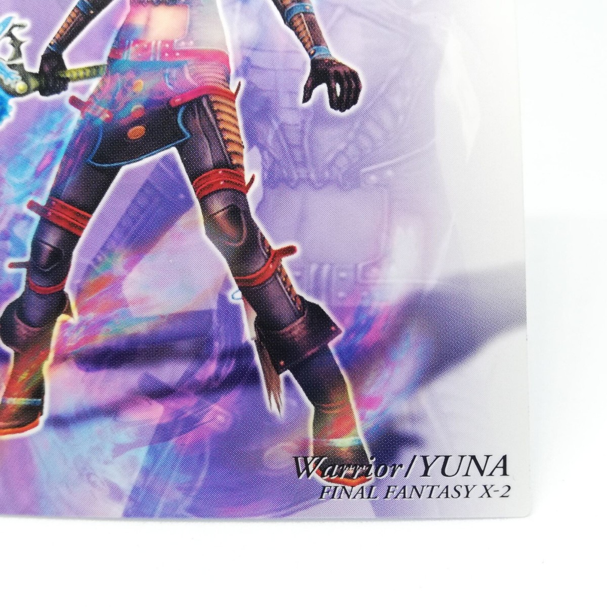 574 warrior Yuna Final Fantasy Ⅹ-2 Final Fantasy Art Museum CARD