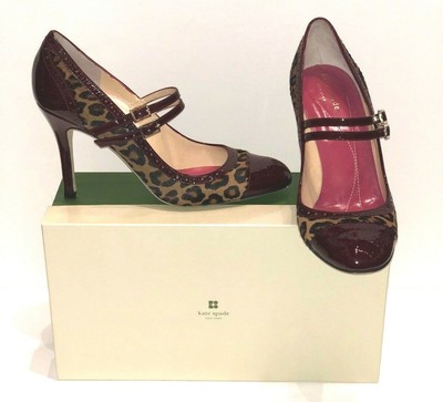 patent leather leopard heels