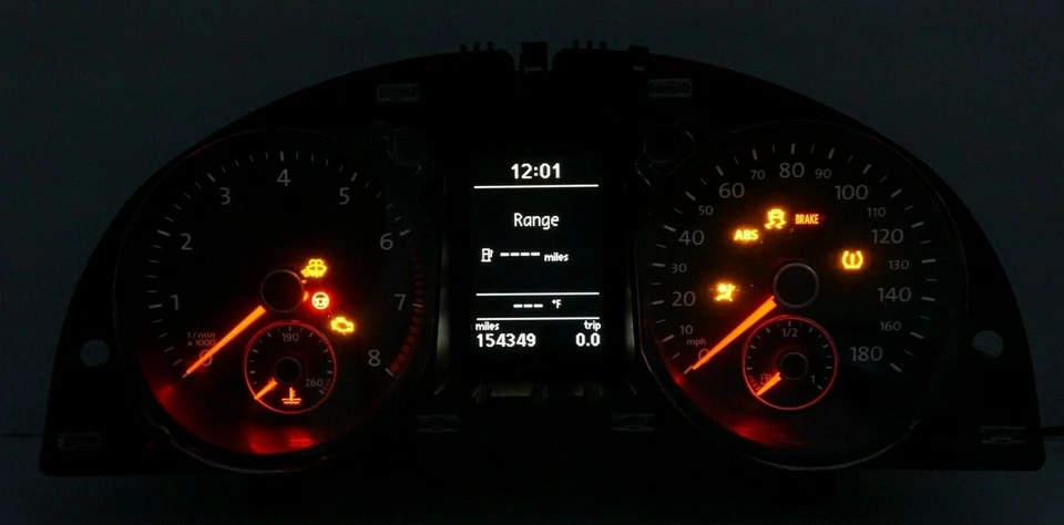 2009-2010 Volkswagen CC Speedometer Instrument Cluster 155K Miles OEM 3C8920970J - Image 2 of 4