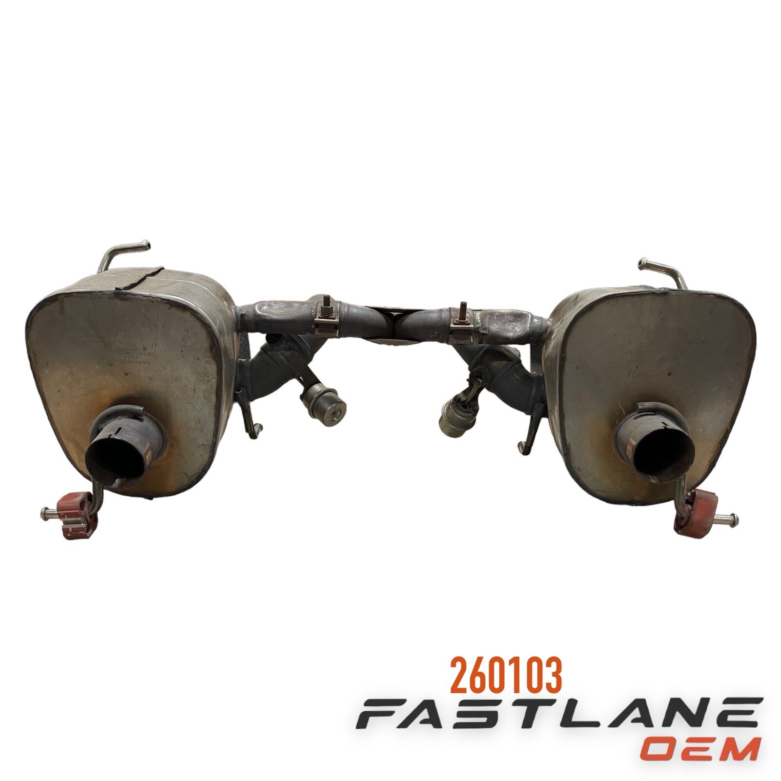 2010-2015 FERRARI 458 ITALIA REAR ENGINE PIPE SECTION ASSEMBLY OEM 260103