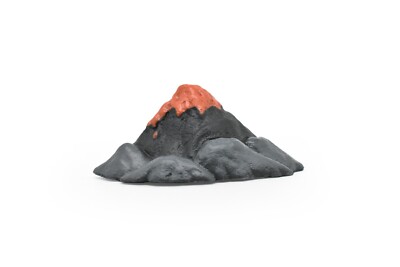 Volcanic  2枚 Volcano, Realistic Scale Model Very Nice Plastic Reproduction 2