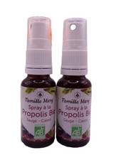 FAMILLE MARY SPRAY A LA PROPOLIS BIO 2 x 20ML - 06/2026