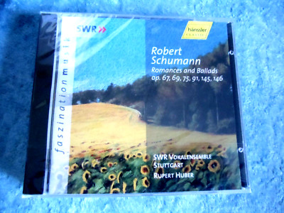 schumann - romances ballads - op. 67 69 75 91  - swr vokalensemble klassik  ovp.