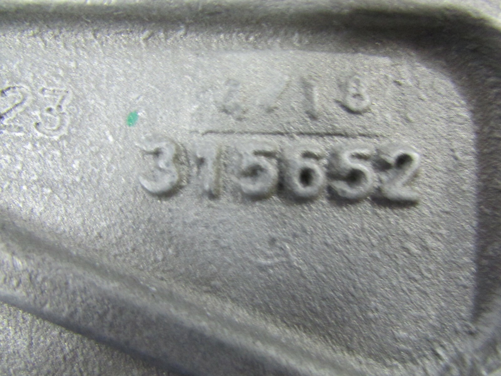 Ferrari 488, LH, Left Transmission Oil Heat Exchanger Bracket, Used, P/N 315652