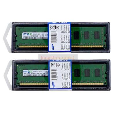 Samsung 16GB (2x8GB) DDR3 1600 MHz PC3-12800 240-PIN