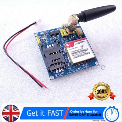 SIM900A V4.0 Kit Antenna GSM GPRS Board Wireless Extension Module   