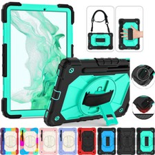 Heavy Duty Shockproof Case Cover For Samsung Galaxy Tab S7 FE S8 Plus 11" 12.4"