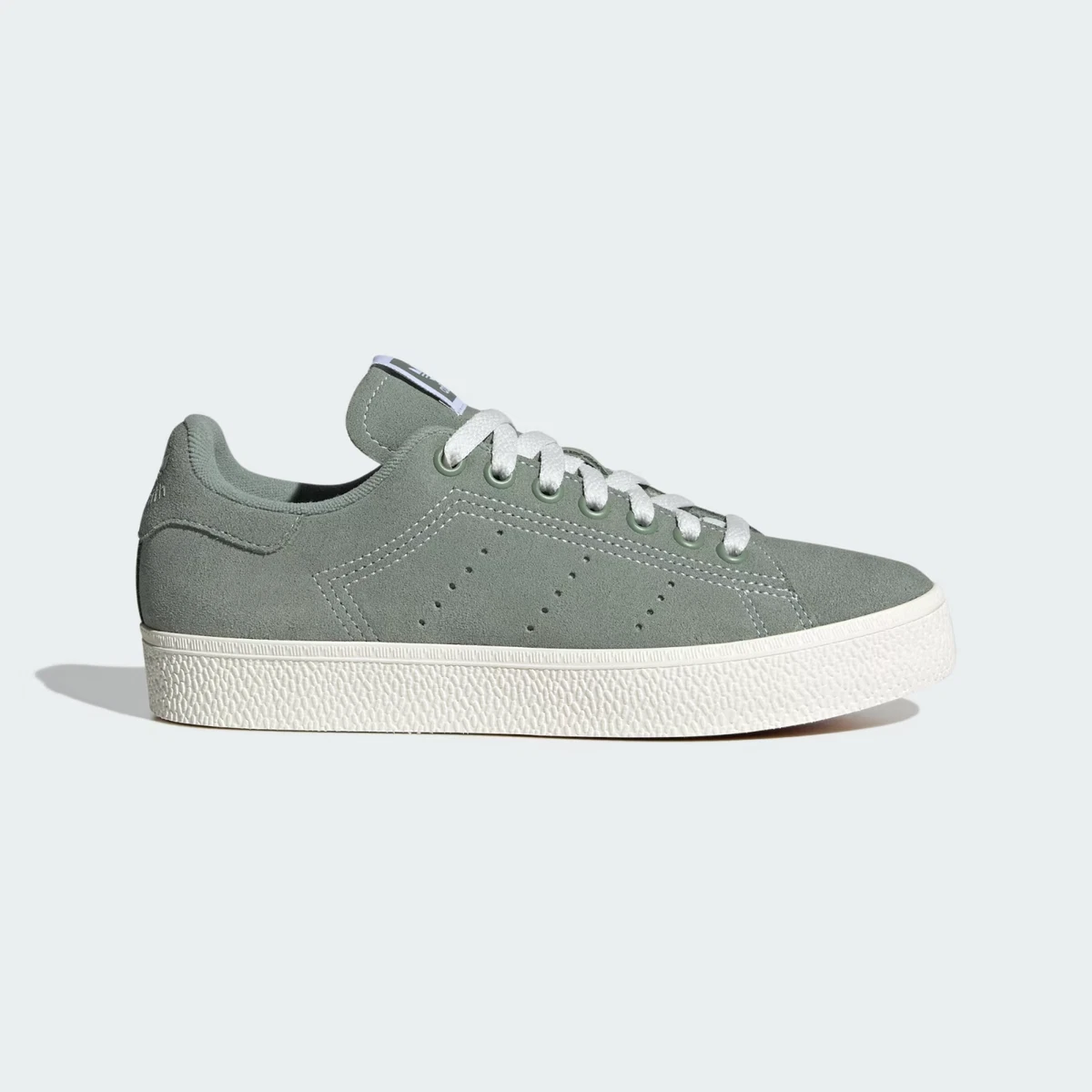 adidas Originals Women\'s Stan Smith CS Suede Shoes Silver Green / Cloud  White | eBay