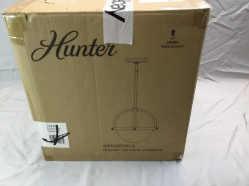 Hunter Fan Company 19233 Wedgefield Pendant Brushed Nickel - Picture 19 of 24