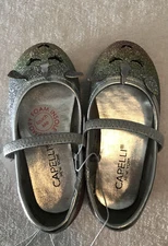 Capelli Unicorn Shoes. Rainbow Glitter. Face&Horn. Toddlers Size 5. New No Box
