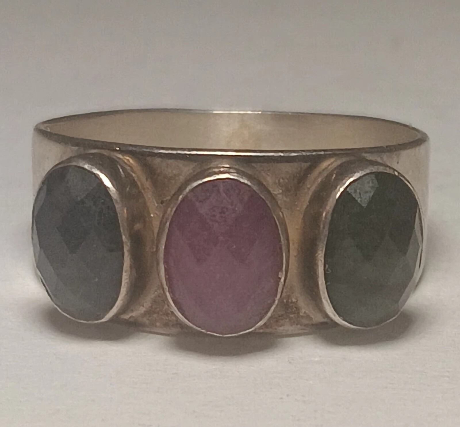 Jay King DTR Rough Cut Sapphire Ruby And Emerald … - image 1