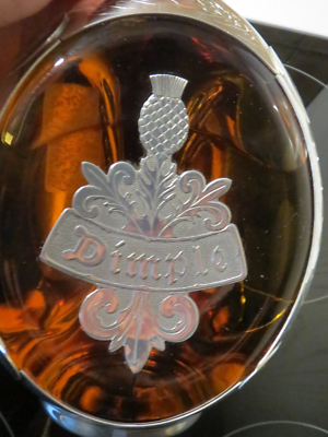 Dimple Whisky 12 Jear Old Royal Decanter LIMITED EDITION 80er