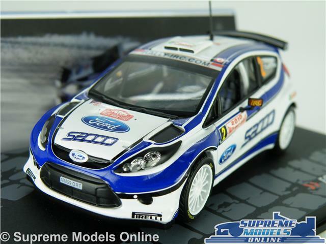FORD FIESTA S2000 MODEL RALLY CAR 1:43 SCALE 2010 IXO HIRVONEN MONTE CARLO K8