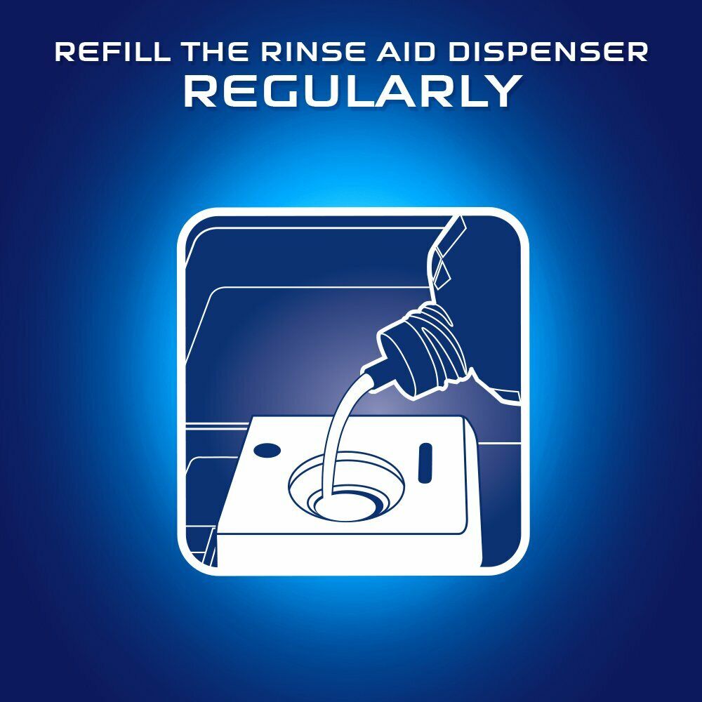 Finish Dishwashing Rinse Aid Liquid Regular Triple Pack 3 Set 500ml