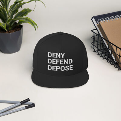 DENY DEFEND DEPOSE - Flat Bill Cap