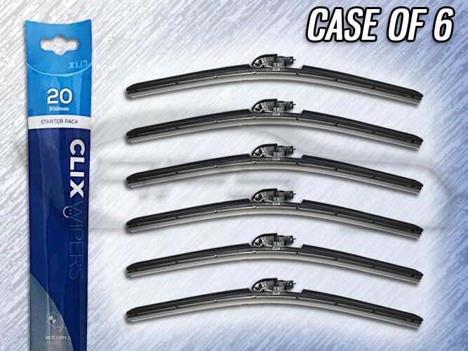 AUTOTEX CLIX 20" WIPER BLADE - CLIX-20 - CASE OF 6 - REPLACES IN 10 SECONDS - Image 2 of 4