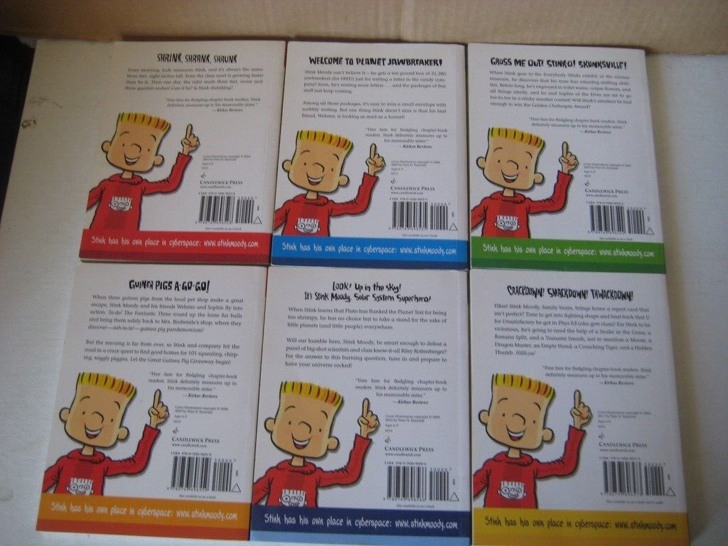 STINK Series by Megan McDonald PAPERBACK Set ( sequence 1 - 6) | eBay