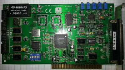 MINT CONDITION Advantech PCL-818 Multifunction ISA Card REV. B1 02-1