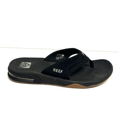 Reef Mens Fanning Sandal Black Size 9 M Men main image 3