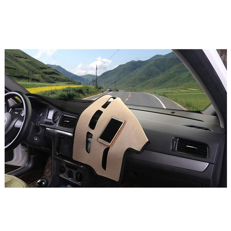 1Pcs Black Center Console Dash Cover Dash Mat Carpet For Kia Sorento