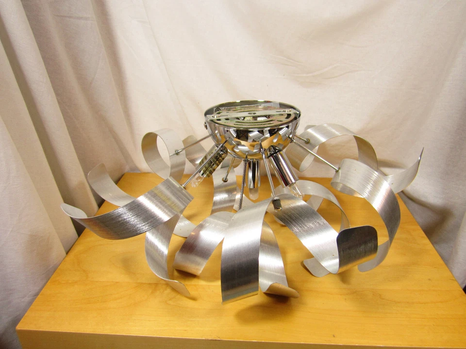 Quoizel ленты 16,5 «4 света хром/Millenia заподлицо держатель света - отличном состоянии - Изображение 2 из 4