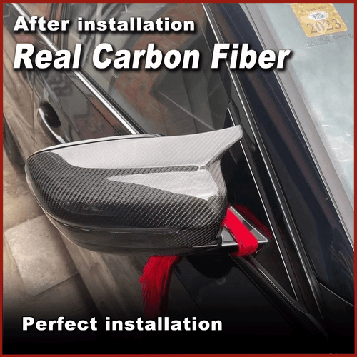 Carbon Seitenspiegel Spiegelkappen Außenspiegel Gehäuse Für BMW G20 G22 G20 19UP - Bild 3 von 9