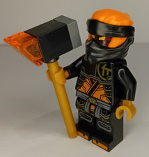 LEGO Ninjago Figure - Cole 'Tunic with Large Armor Plates' - (njo0863).