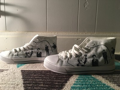 panic at the disco converse shoes