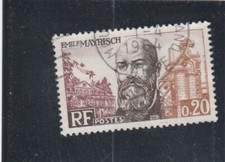 L6893 FRANCE Timbre Y&T N° 1385 de 1963 " Emile Mayrisch " Oblitéré