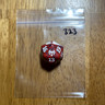 🎲 MTG d20 Spindown 20-sided Life Counter die dice - Kaldheim - KHM - Red - 323