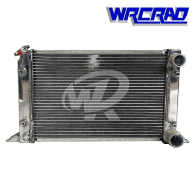 Fit for VW Scirocco/Pro Stock Style Aluminum Cooling Radiator 2 Rows Crossflow