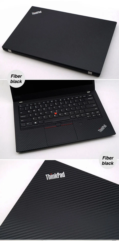 Pre-Cut Vinyl Sticker Skin Decal Film for Thinkpad T490 T480 T485 T470 T460 T450 - Image 3 of 4