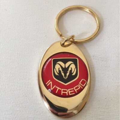 Dodge Intrepid Keychain Solid Brass Personalized Free