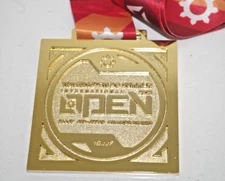 NEW Washington DC SUMMER 2019 IBJJF PAN GOLD Medal Jiu-Jitsu Award Trophy