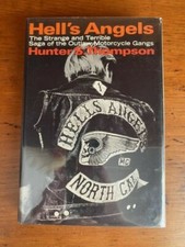 Hell's Angels Vintage Hunter S. Thompson HC/DJ 1966/1967 Book Club Edition