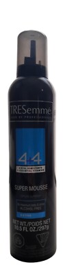TRESemmé 4+4 Super Mousse Extra Hold Styling 10.5oz Alcohol-Free Body & Shine 